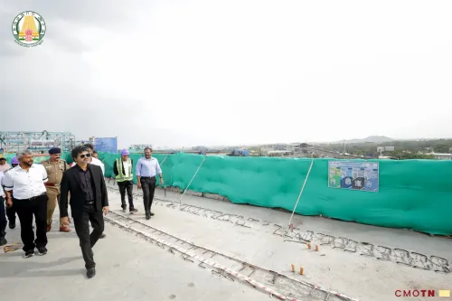 CM Joseph Vijay inspects Chennai Metro progress on trial run