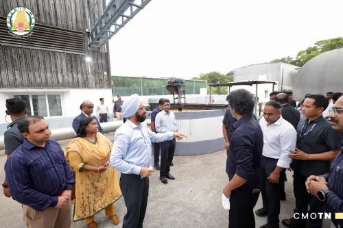 CM Joseph Vijay inspects Chennai Sethupattu bio-gas plant