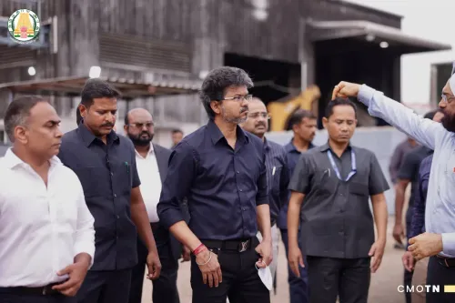 CM Joseph Vijay Inspects Sethupattu Biogas Plant in Chennai