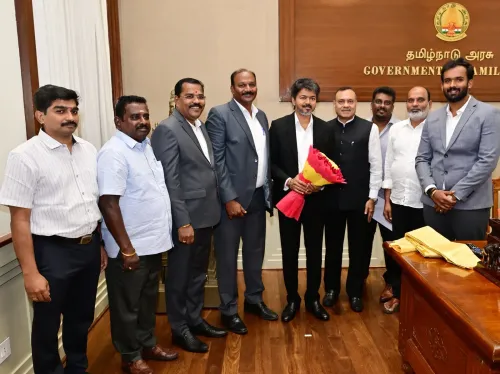 CM Joseph Vijay Meets Tamil Nadu Omni Bus Owners at Secretariat
