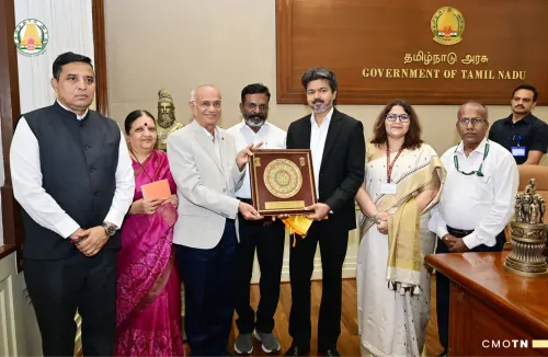 CM Joseph Vijay meets VCK chief Thirumavalavan, NFSU Vice Chancellor