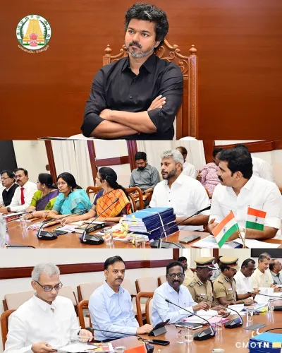 CM Joseph Vijay Reviews Law and Prisons Departments at Secretariat