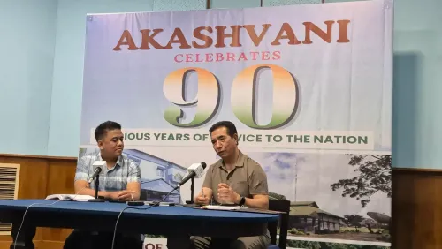 CM Lalduhoma Marks AIR's 90th Year With Aizawl Studio Interview