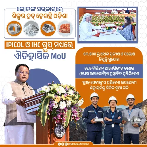 CM Majhi: ₹1.10 Lakh Cr Aluminium Deal to Create 53,500 Jobs