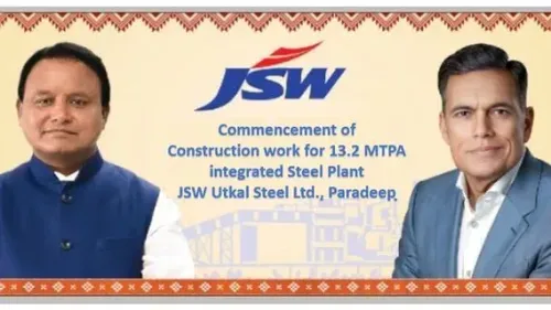 CM Majhi breaks ground for JSW Utkal's 13.2 MTPA Steel Plant at Paradip