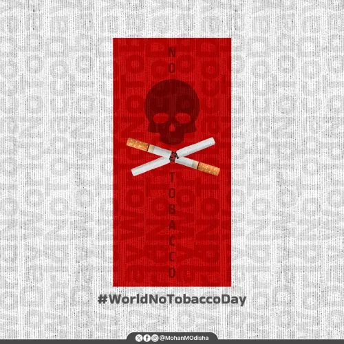 CM Majhi Calls for Tobacco-Free Odisha on World No Tobacco Day