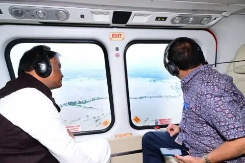 CM Majhi Conducts Aerial Survey of Cyclone-Hit Gajapati, Ganjam