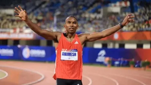 CM Majhi Hails Animesh Kujur's 10.14s Sprint in Germany