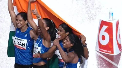 CM Majhi Hails India's 4×400m Women's Gold at Asian Games 2026