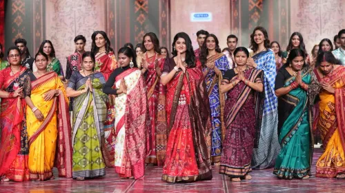 CM Majhi Hails Odisha Artisans at Times Fashion Week
