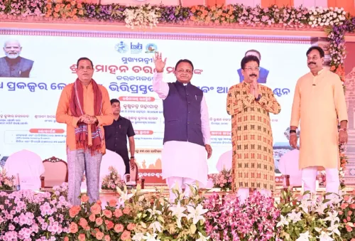 CM Majhi hands over affordable homes in Bhubaneswar on Navratri