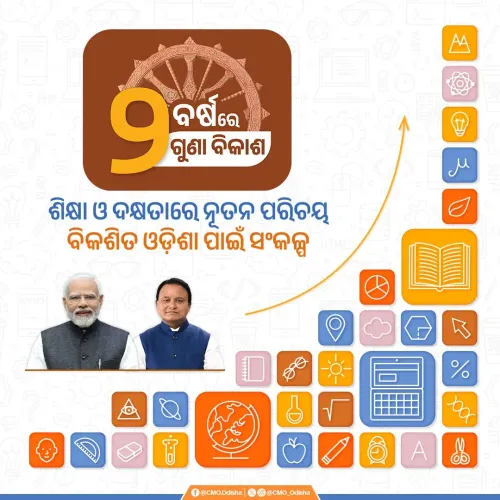 CM Majhi Marks 2 Years of Education Reforms in Odisha