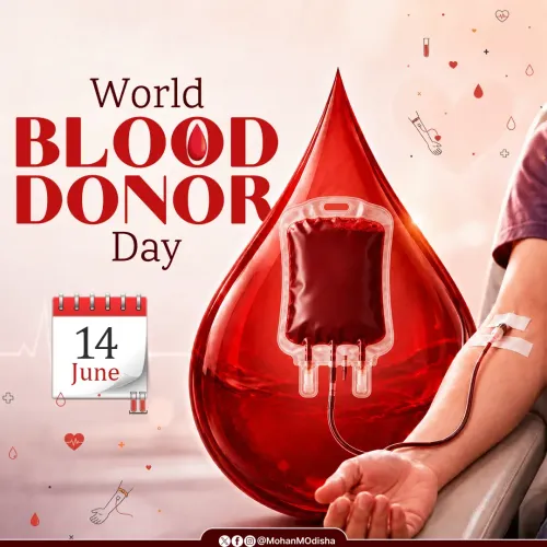 CM Majhi Marks World Blood Donor Day, Urges Voluntary Donation