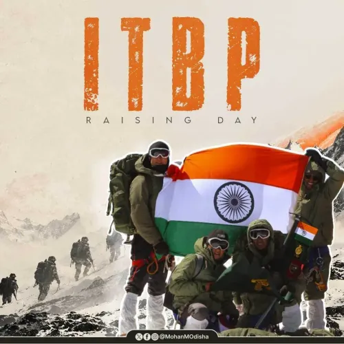 CM Majhi Salutes ITBP on 64th Raising Day
