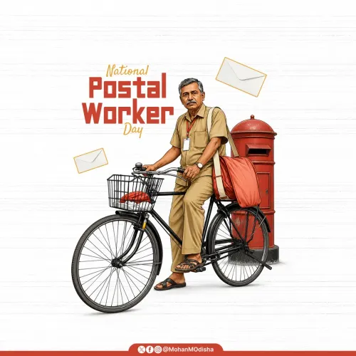 CM Majhi Salutes Postal Workers on National Postal Worker Day