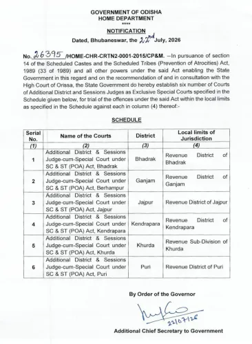 CM Majhi sets up 6 exclusive SC/ST courts in Odisha