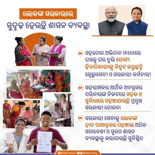 CM Majhi's Sahayog Abhiyan Reaches Urban Poor in Odisha