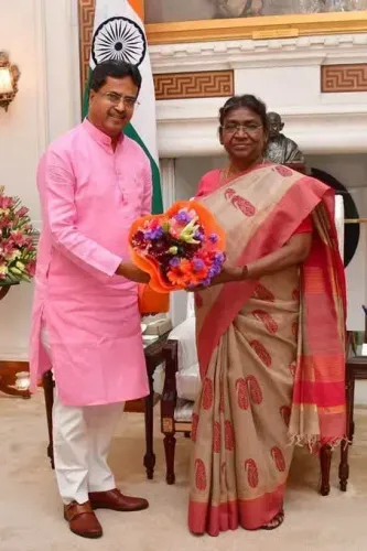 CM Manik Saha Extends Birthday Wishes to President Murmu