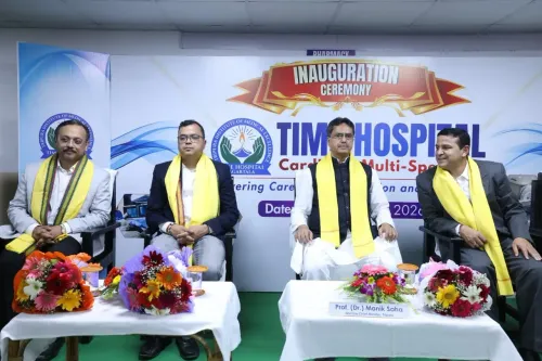 CM Manik Saha Hails New TIME Hospital in Tripura