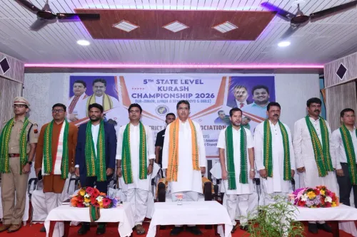 CM Manik Saha inaugurates 5th State-Level Kurash Championship in South Tripura