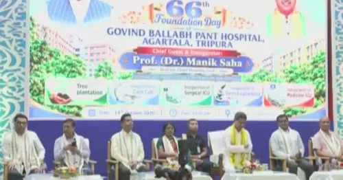 CM Manik Saha Inaugurates ICU, Cath Lab at GBP Hospital