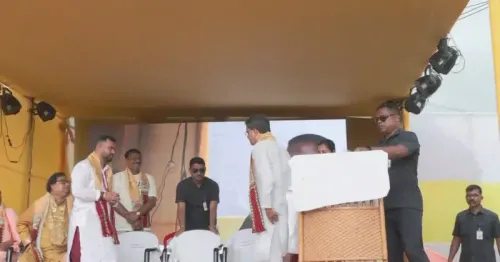 CM Manik Saha inaugurates new Kali temple in Bishalgarh