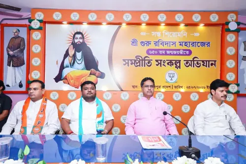 CM Manik Saha joins BJP Tripura workshop on Guru Ravidas 650th Jayanti