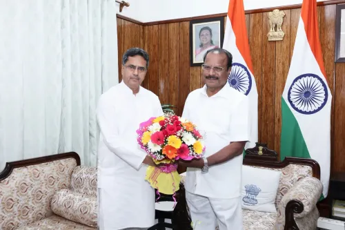 CM Manik Saha Meets Tripura Governor at Lok Bhawan