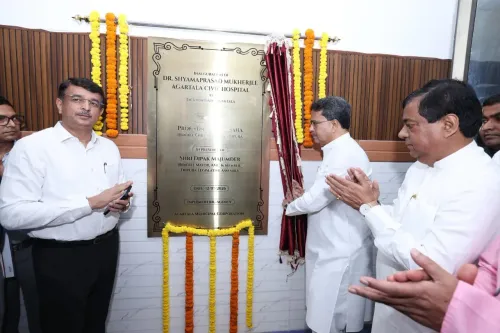 CM Manik Saha opens 50-bed civil hospital in Agartala