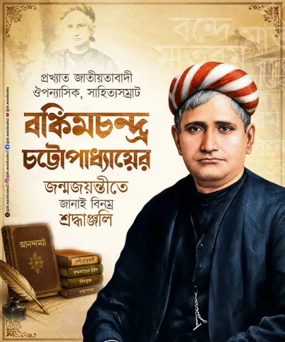 CM Manik Saha Pays Tribute to Bankim Chandra on Birth Anniversary