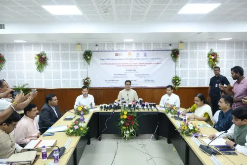 CM Manik Saha Signs NDDB MoU to Boost Tripura Dairy Sector