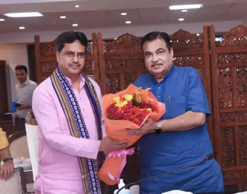 CM Manik Saha Wishes Nitin Gadkari on Birthday