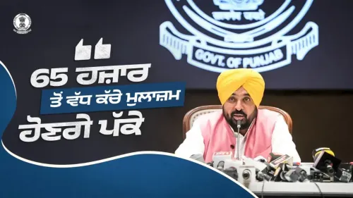 CM Mann-led Punjab Cabinet Approves Regularisation of 65,000 Contract Workers
