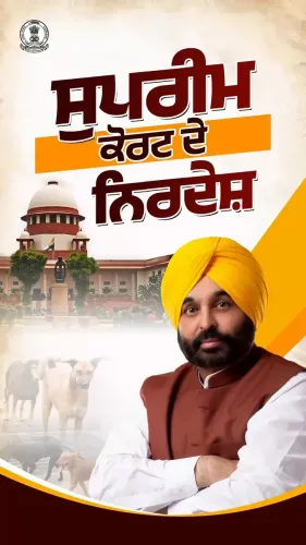 CM Mann: Punjab to implement SC's stray dog directives fully