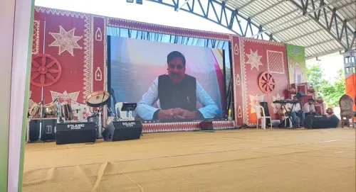 CM Mohan Yadav Addresses Farmers at Balram Krishi Mahotsav in Khargone