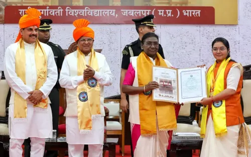CM Mohan Yadav at Rani Durgavati University 36th Convocation