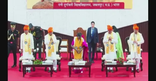 CM Mohan Yadav at RDU Jabalpur's 36th Convocation