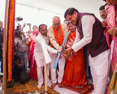 CM Mohan Yadav Breaks Ground for Rs 11.56 Cr Sports Complex in Singrauli