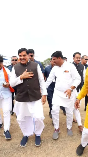 CM Mohan Yadav Breaks Ground on 48-km Indore-Ujjain Greenfield Corridor