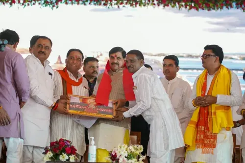 CM Mohan Yadav Breaks Ground on ₹85 Cr Baglamukhi Temple Lok