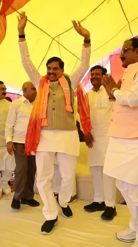 CM Mohan Yadav Campaigns for BJP in Datia By-Election