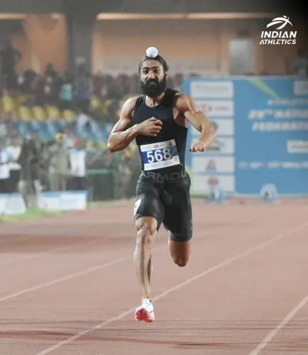 CM Mohan Yadav Congratulates Gurindervir Singh on 100m Record