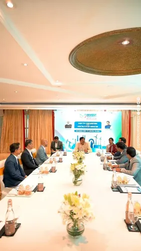CM Mohan Yadav Courts Investors at India Chem 2026 in Mumbai