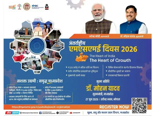 CM Mohan Yadav Distributes Rs 225 Cr at MSME Summit Bhopal