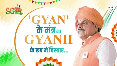 CM Mohan Yadav Expands Modi's GYAN to GYANII on Independence Day