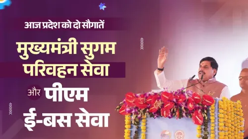 CM Mohan Yadav, Gadkari launch two bus schemes for MP