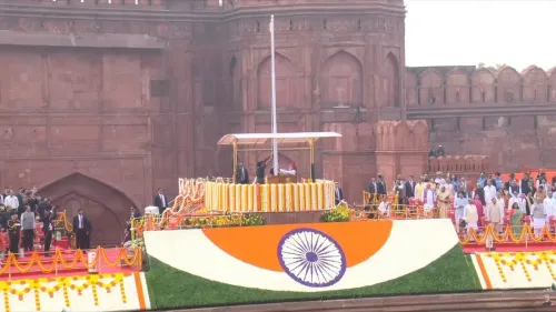 CM Mohan Yadav Hails PM Modi's Red Fort Flag Hoisting