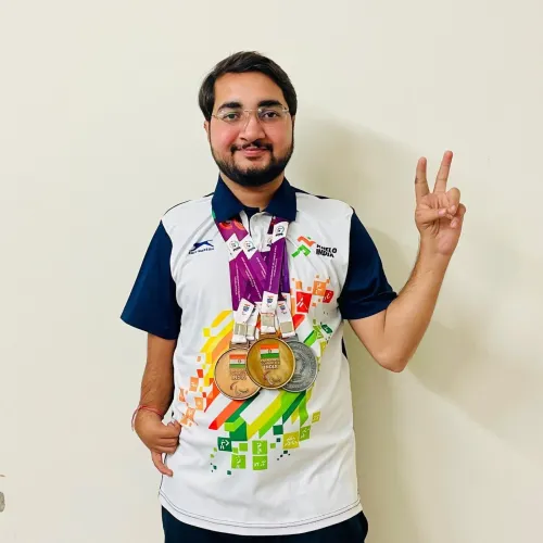 CM Mohan Yadav hails Rahul Sharma's gold at Para Shooting World Cup