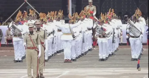 CM Mohan Yadav hoists flag at Bhopal's Lal Parade Maidan
