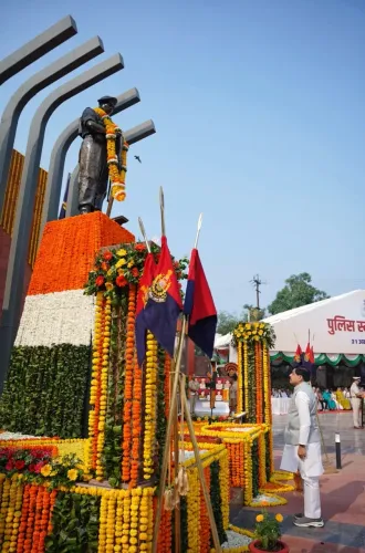 CM Mohan Yadav Honours Fallen Police at Bhopal Parade